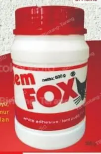 LEM FOX PVAC BOTOL 500GR ORIGINAL
